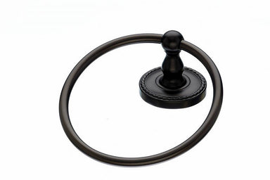 Topknobs ED5ORBF Towel Ring with Rope Detail in Oil Rubbed Bronze-DirectSinks