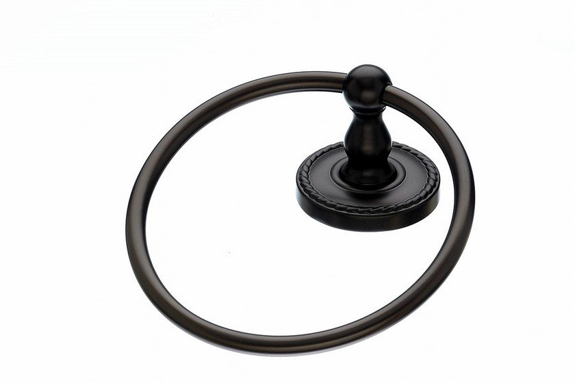 Topknobs ED5ORBF Towel Ring with Rope Detail in Oil Rubbed Bronze-DirectSinks
