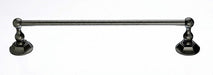 Topknobs ED6APB 18" Single Towel Bar with Hex Detail in Antique Pewter-DirectSinks