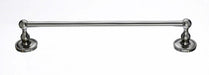 18" Single Towel Bar With Beaded Detail In Brushed Satin Nickel-DirectSinks