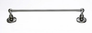 18" Single Towel Bar With Beaded Detail In Brushed Satin Nickel-DirectSinks