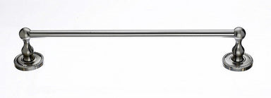 Ed6Bsnf 18" Single Towel Bar With Rope Detail In Brushed Satin Nickel-DirectSinks