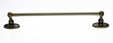 Ed6Gbzc 18" Single Towel Bar With Oval Backplate In German Bronze-DirectSinks