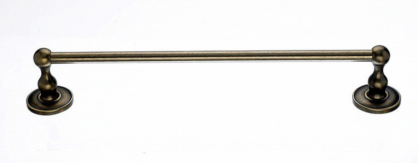 Topknobs ED6GBZD 18" Single Towel Bar in German Bronze-DirectSinks