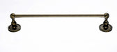 Ed6Gbzf 18" Single Towel Bar With Rope Detail In German Bronze-DirectSinks