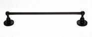 Ed6Orba 18" Single Towel Bar With Beaded Detail In Oil Rubbed Bronze-DirectSinks