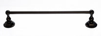 Ed6Orbb 18" Single Towel Bar With Hex Detail In Oil Rubbed Bronze-DirectSinks
