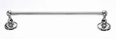 Ed6Pca 18" Single Towel Bar With Beaded Detail In Polished Chrome-DirectSinks