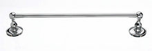 Topknobs ED6PCD 18" Single Towel Bar in Polished Chrome-DirectSinks