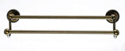 Ed7Gbza 18" Double Towel Bar With Beaded Detail In German Bronze-DirectSinks