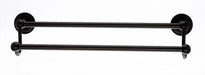 Ed7Orba 18" Double Towel Bar With Beaded Detail In Oil Rubbed Bronze-DirectSinks