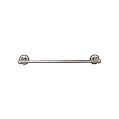 Top Knobs Edwardian Single Bath Towel Bar - Beaded Backplate-DirectSinks