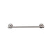 Top Knobs Edwardian Single Bath Towel Bar - Beaded Backplate-DirectSinks