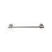 Top Knobs Edwardian Single Bath Towel Bar - Hex Backplate-DirectSinks