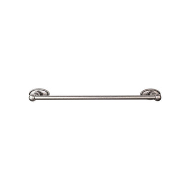 Top Knobs Edwardian Single Bath Towel Bar - Oval Backplate-DirectSinks