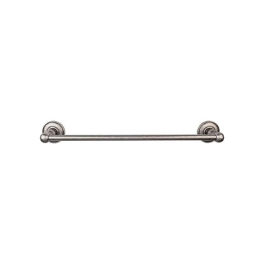 Top Knobs Edwardian Single Bath Towel Bar - Plain Backplate-DirectSinks