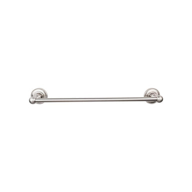 Top Knobs Edwardian Single Bath Towel Bar - Beaded Backplate-DirectSinks