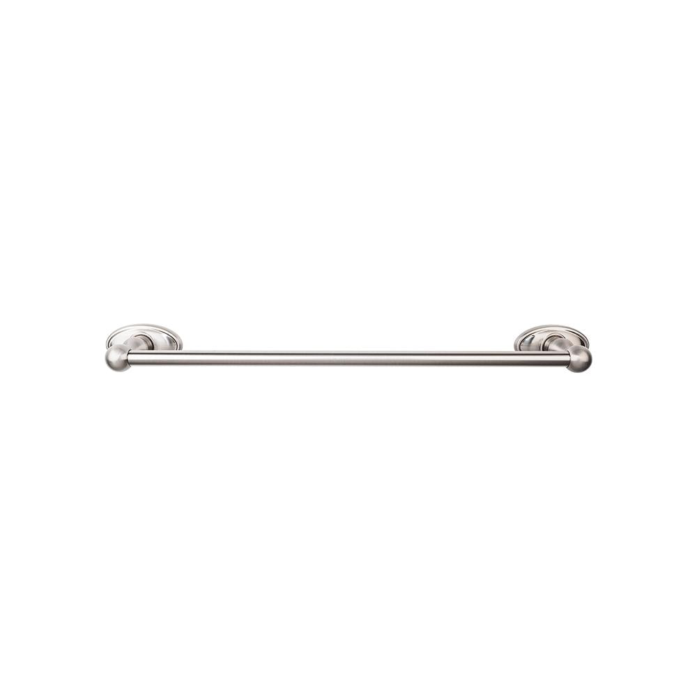 Top Knobs Edwardian Single Bath Towel Bar - Oval Backplate-DirectSinks