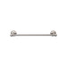 Top Knobs Edwardian Single Bath Towel Bar - Ribbon Backplate-DirectSinks