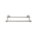 Top Knobs Edwardian Double Bath Towel Bar - Rope Backplate-DirectSinks