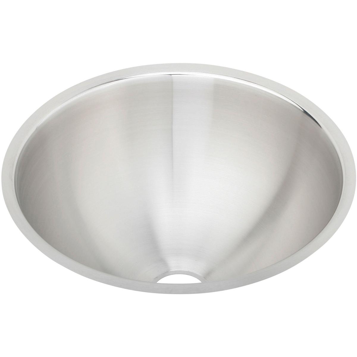 Elkay Asana Stainless Steel 14-3/8" x 14-3/8" x 6" Single Bowl Undermount Bathroom Sink