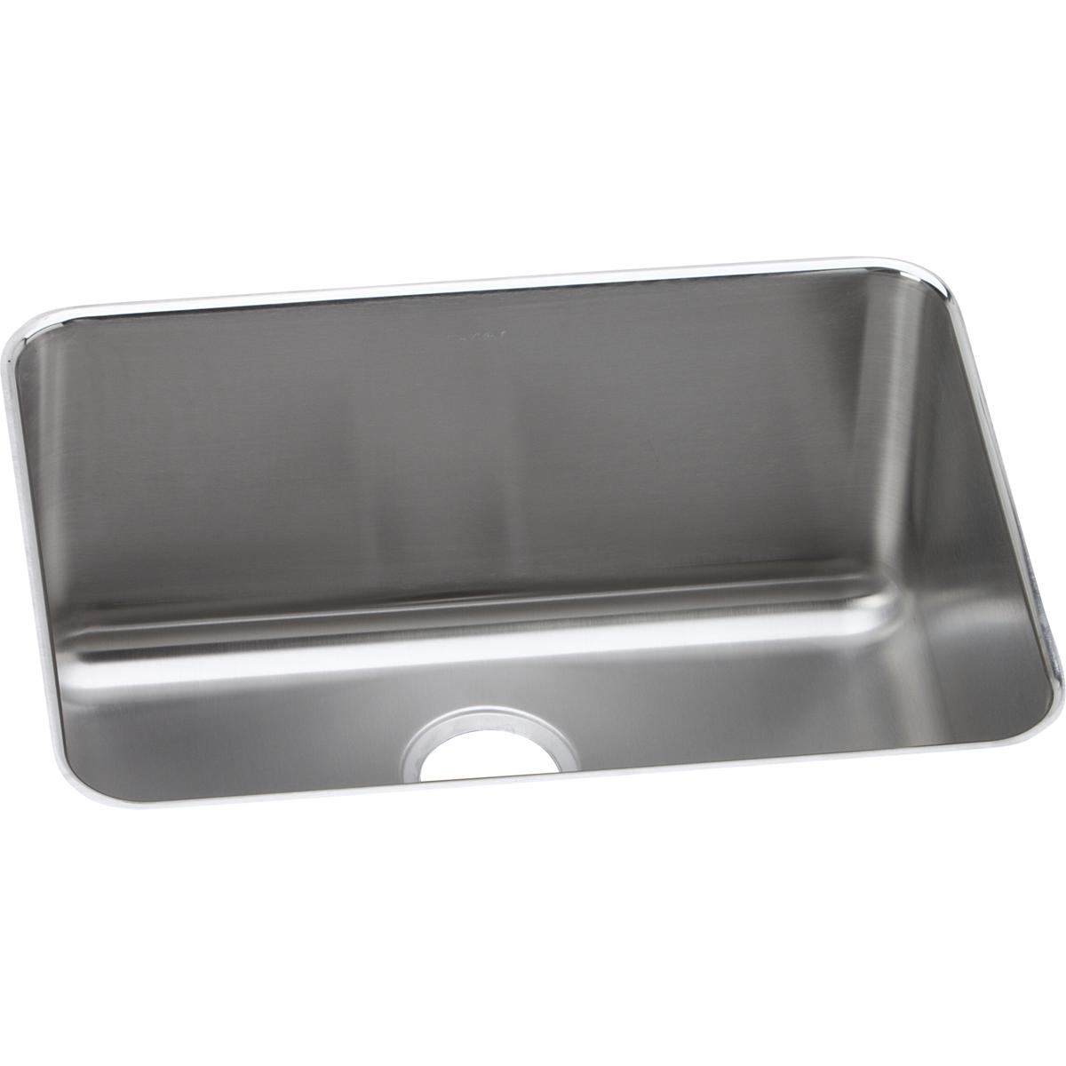 Elkay Lustertone Classic Stainless Steel 25-1/2" x 19-1/4" x 12" Single Bowl Undermount Sink