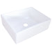 Kingston Brass Elements White China Vessel Bathroom Sink without Overflow Hole-Bathroom Sinks-Free Shipping-Directsinks.