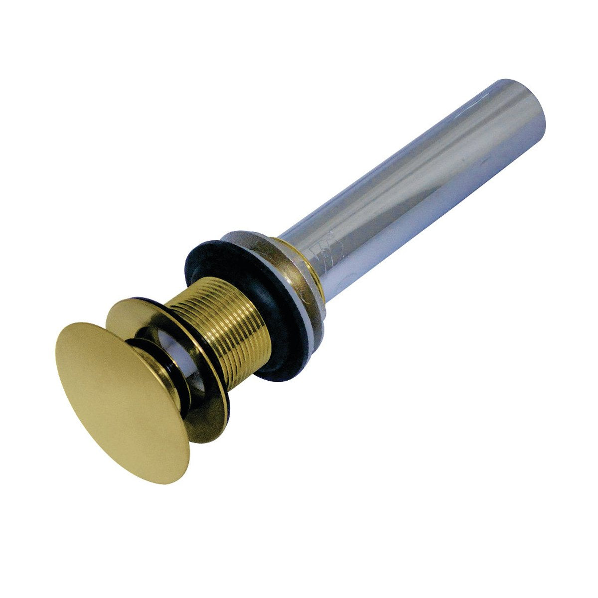 Kingston Brass Push Pop-Up Drain without Overflow