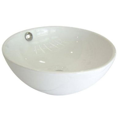 Kingston Brass Le Country China Vessel Bathroom Sink with Overflow Hole-Bathroom Sinks-Free Shipping-Directsinks.