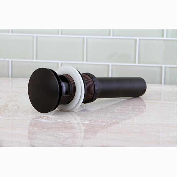 Kingston Brass Fauceture Push Pop-up Drain with Overflow-Bathroom Accessories-Free Shipping-Directsinks.