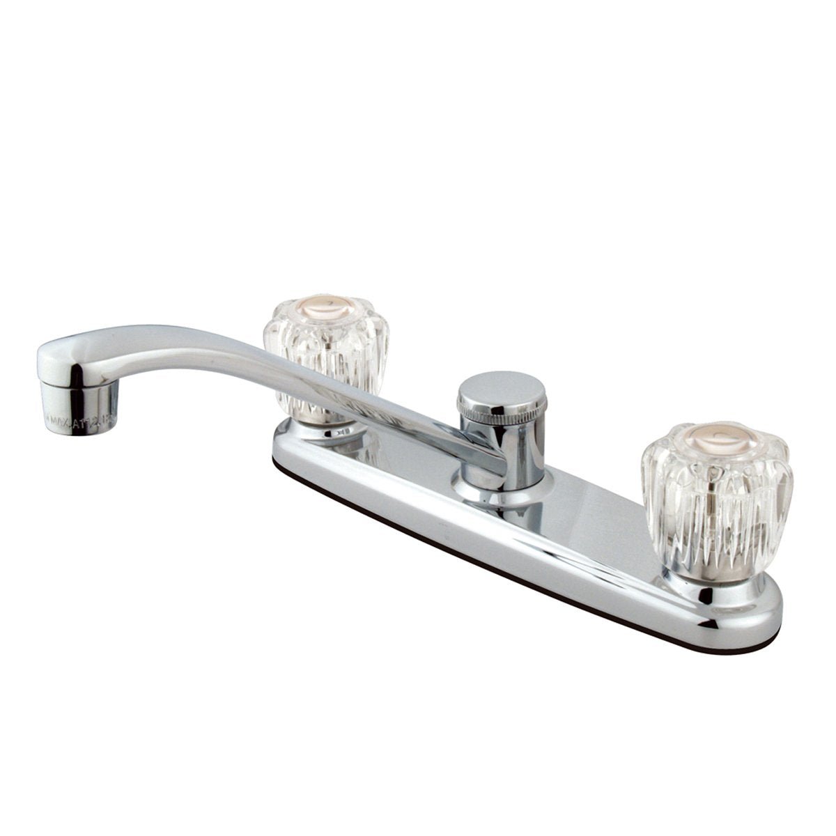 Kingston Brass FB111 8-Inch Centerset Kitchen Faucet in Polished Chrome-Kitchen Faucets-Free Shipping-Directsinks.