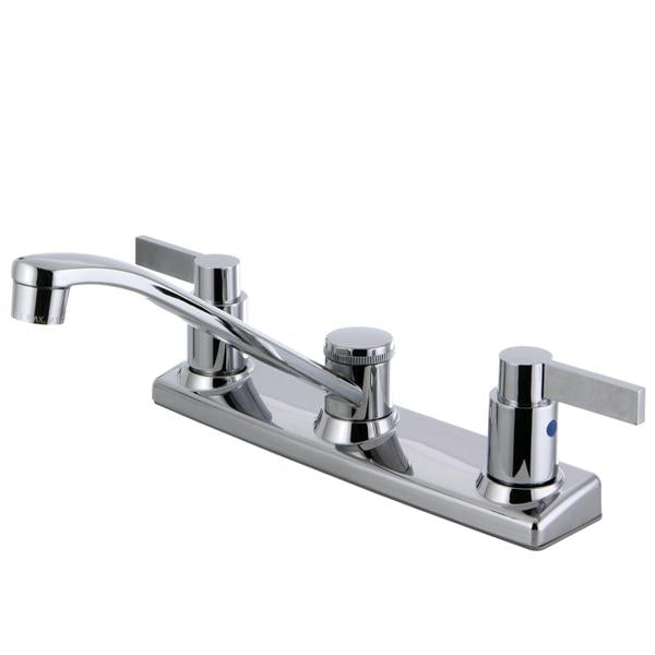 Kingston Brass NuvoFusion FB2121NDL 8-Inch Centerset Kitchen Faucet-Kitchen Faucets-Free Shipping-Directsinks.