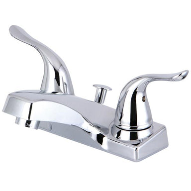 Kingston Brass Yosemite FB2201YL 4-Inch centerset Lavatory Faucet in Polished Chrome-Bathroom Faucets-Free Shipping-Directsinks.