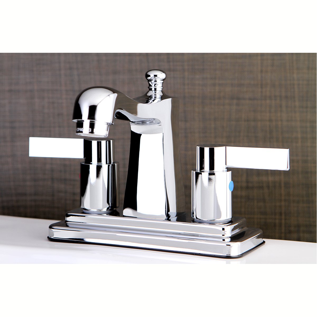 Kingston Brass NuvoFusion 4" Centerset Bathroom Faucet