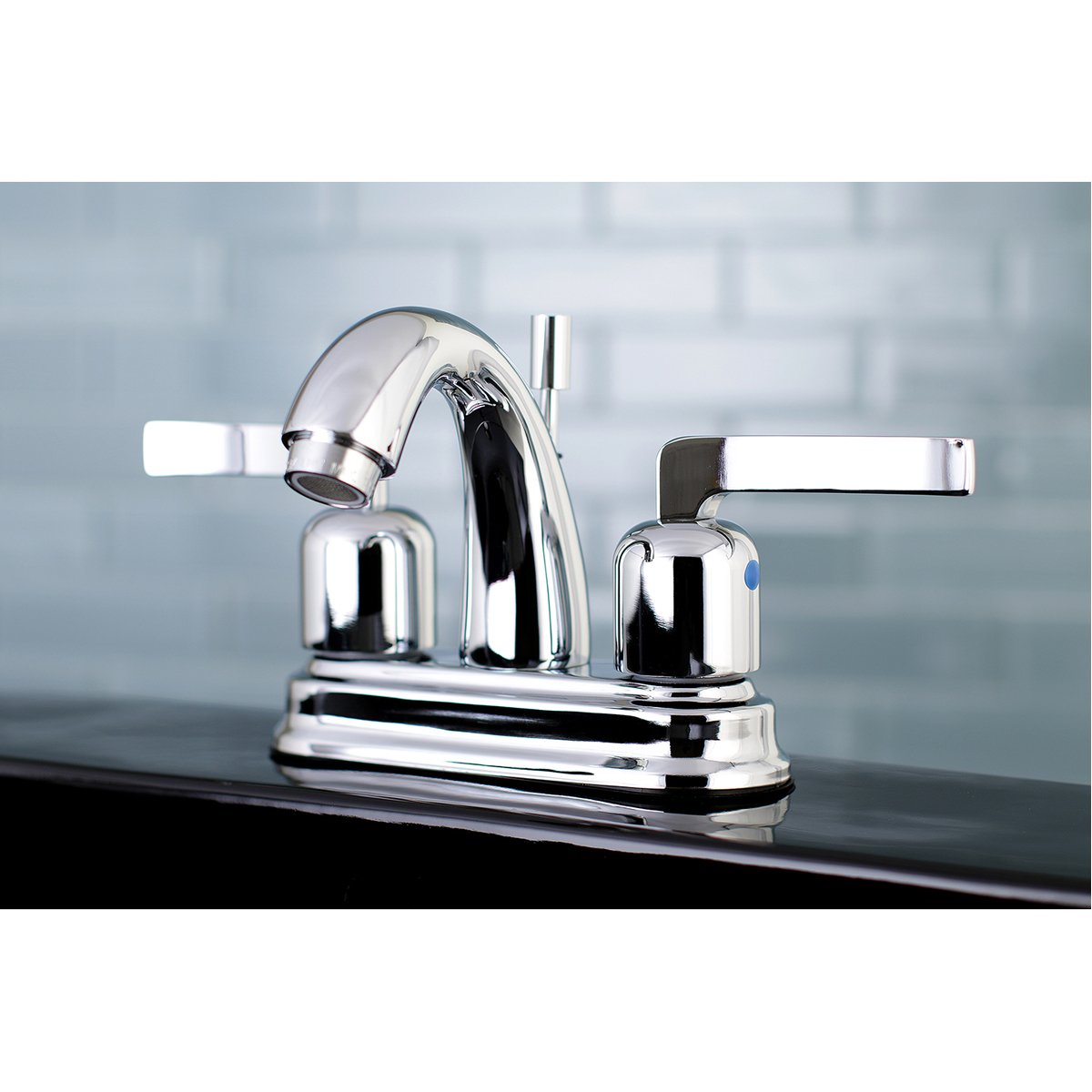 Kingston Brass Centurion 4" Centerset 3-Hole Bathroom Faucet