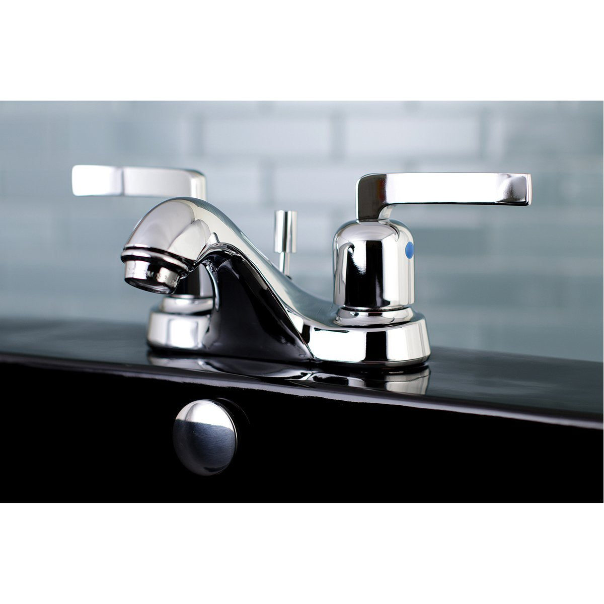 Kingston Brass Centurion 3-Hole 4" Centerset Bathroom Faucet