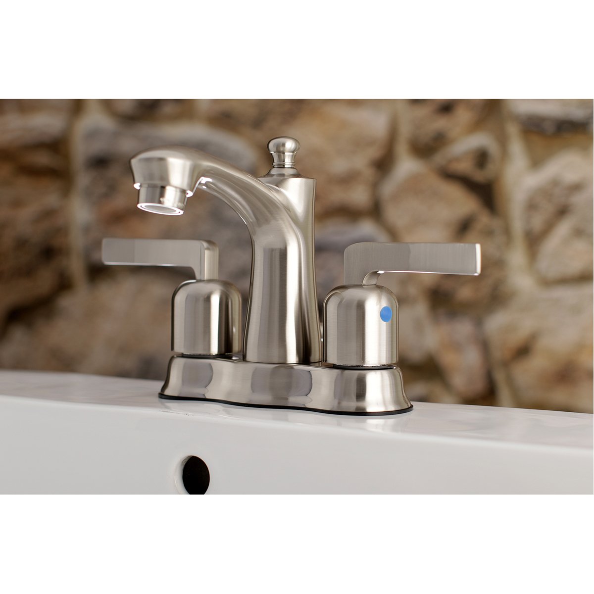 Kingston Brass Centurion Deck Mount 4" Centerset Bathroom Faucet