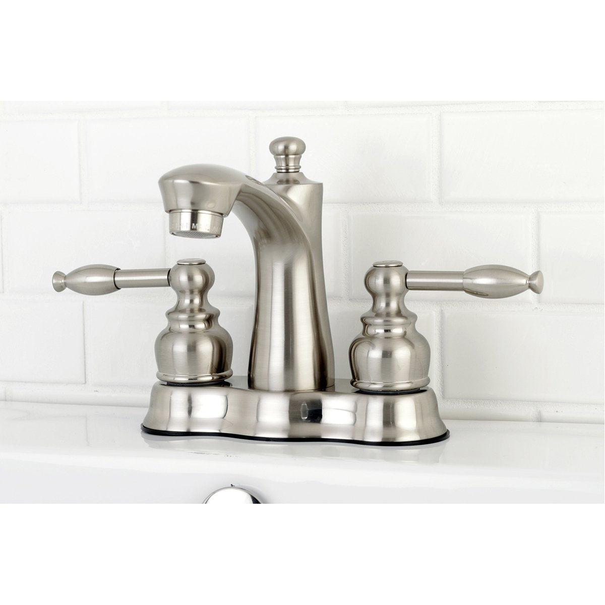 Kingston Brass Knight 4" Centerset Bathroom Faucet