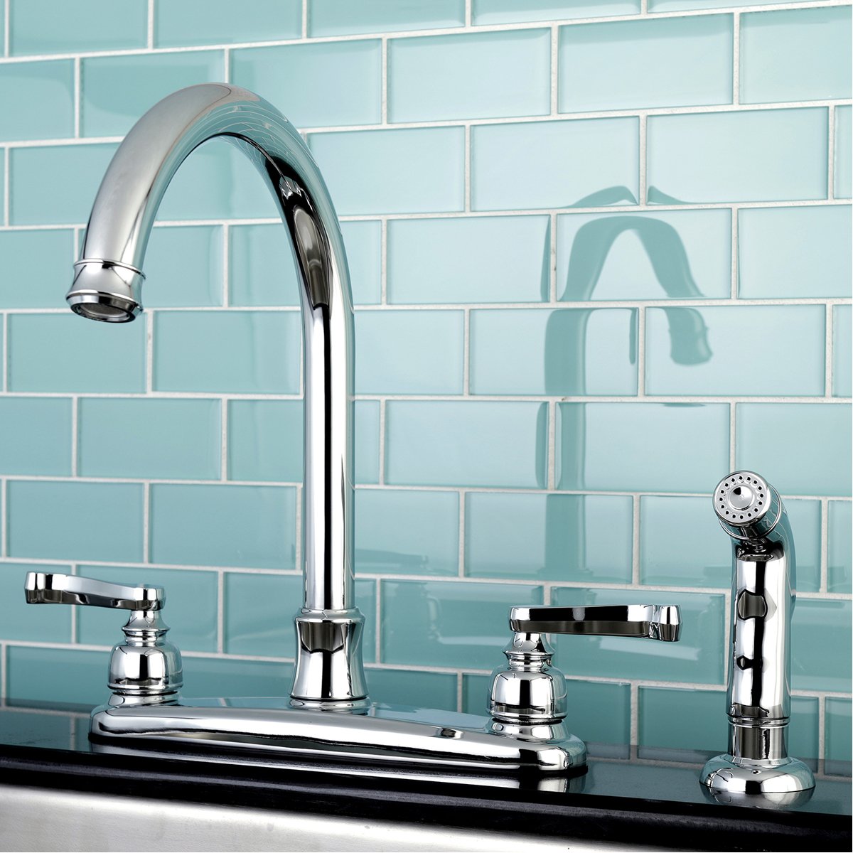 Kingston Brass Royale Centerset Kitchen Faucet