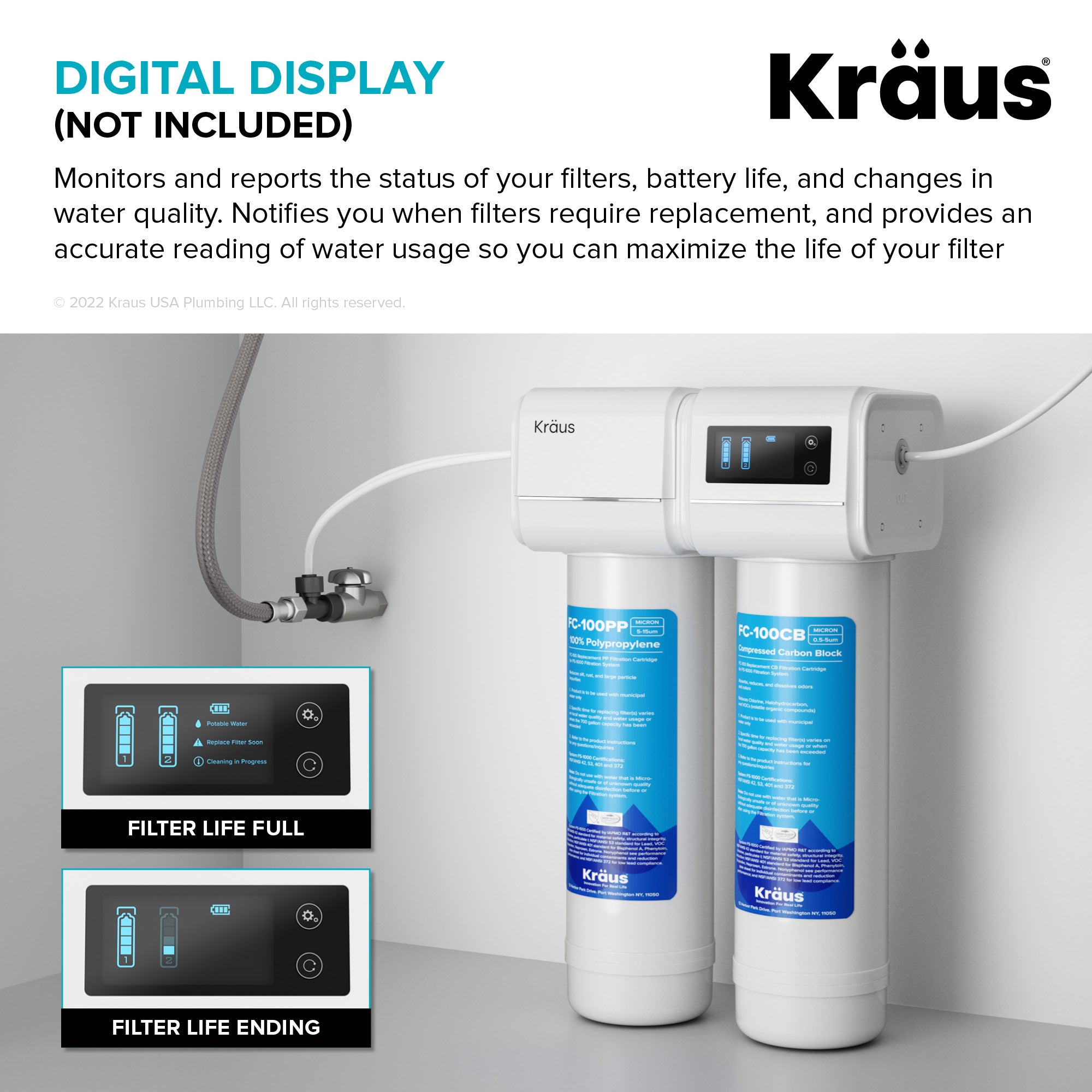 Kraus Replacement Filter Set for FS-1000 Filtration System