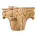 Hardware Resources Rubberwood Acanthus Fireplace Column Capital-DirectSinks