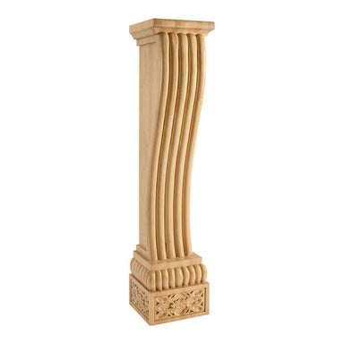 Hardware Resources Alder Baroque Traditional Fireplace Corbel-DirectSinks