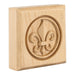 Hardware Resources Alder Fleur-de-Lis Rosette Moulding-DirectSinks