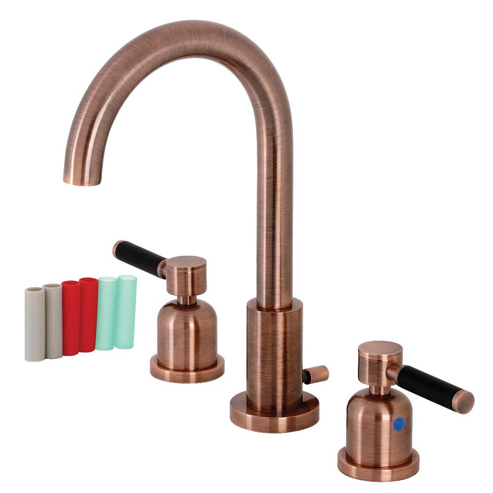Kingston Brass Fauceture FSC892XDKL-P Kaiser Widespread Bathroom Faucet