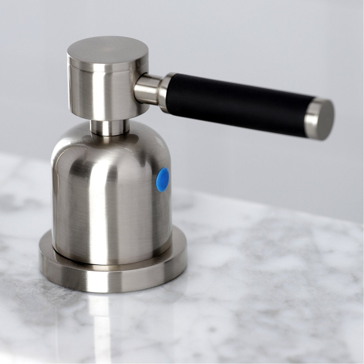 Kingston Brass Kaiser Widespread Bathroom Faucet with Brass Pop-Up