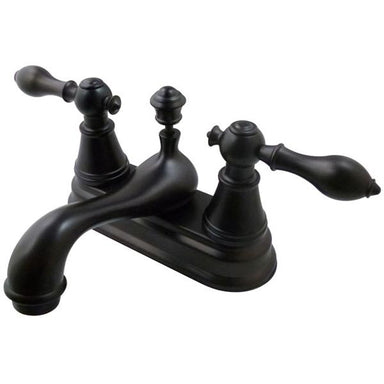 Kingston Brass Fauceture English Classic Two Handle 4" Centerset Lavatory Faucet-Bathroom Faucets-Free Shipping-Directsinks.