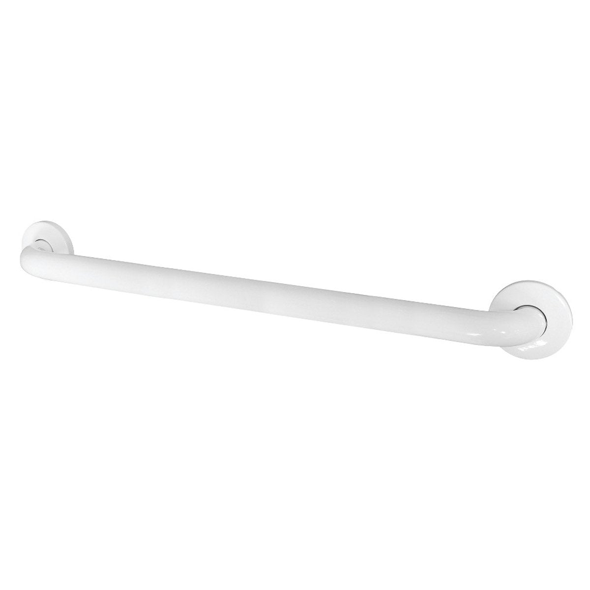 Kingston Brass Made To Match Stainless Steel Grab Bar in White