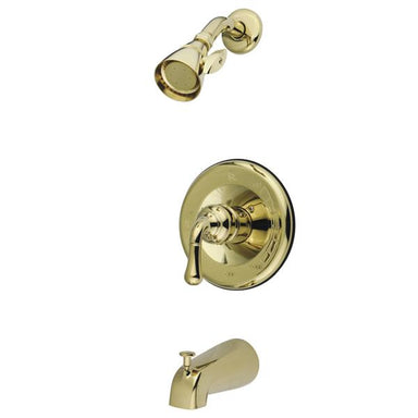Kingston Brass GKB1632T Water Saving Magellan Tub and Shower Trim Only in Polished Brass-Shower Faucets-Free Shipping-Directsinks.