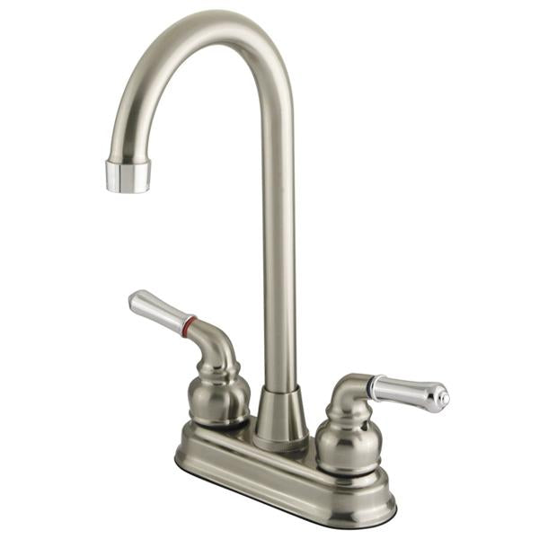 Kingston Brass Water Saving Magellan Bar Faucet with Lever Handles-Bar Faucets-Free Shipping-Directsinks.