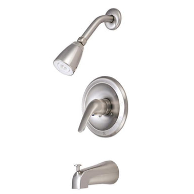 Kingston Brass Water Saving Chatham Tub and Shower Faucet with Water Savings Showerhead and Single Lever Handle-Shower Faucets-Free Shipping-Directsinks.